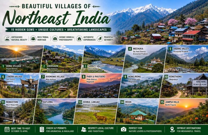 Beautiful Villages of Northeast India Beautiful Villages of Northeast India
