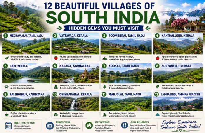 Beautiful Villages of South India Beautiful Villages of South India