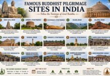 Famous Buddhist Pilgrimage Sites in India | Top Buddhist Tourist Places Famous Buddhist Pilgrimage Sites in India