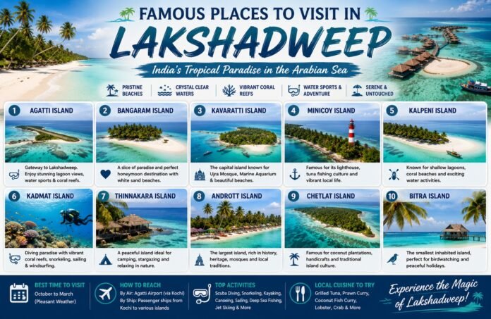 Famous Places to Visit in Lakshadweep Famous Places to Visit in Lakshadweep