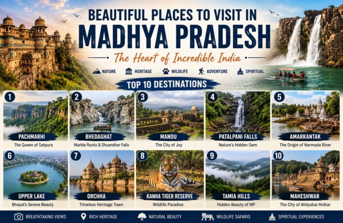 Top Tourist Spots in Madhya Pradesh