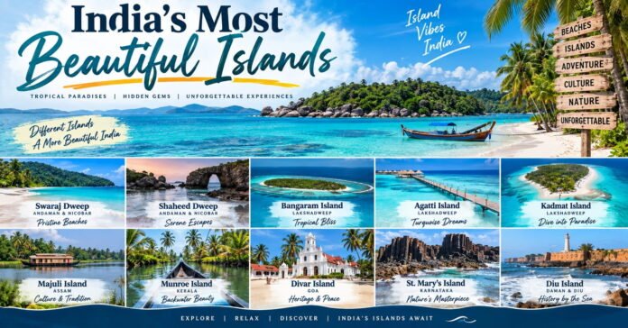 < India’s Most Beautiful Islands